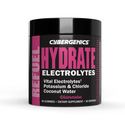 Cybergenics Hydrate Gummies - Vital Electrolytes for Recovery