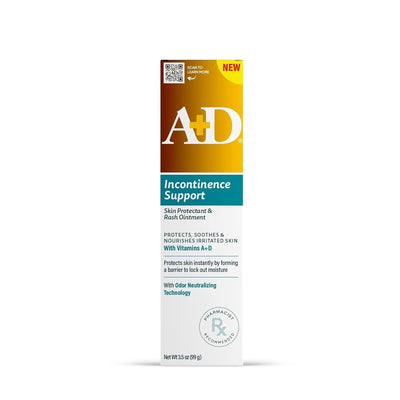 A+D Incontinence Support Skin Protectant & Rash Ointment