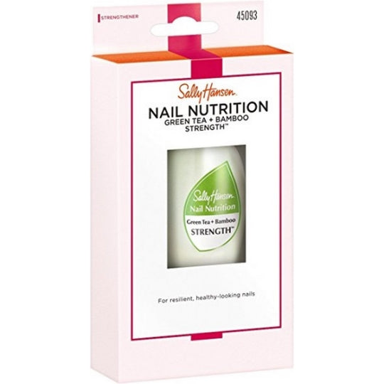 Sally Hansen Nail Nutrition Esmalte de Té Verde y Bambú 0.45 Oz