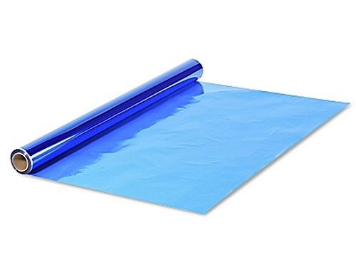 Rouleau de cellophane véritable bleu 40" x 100'