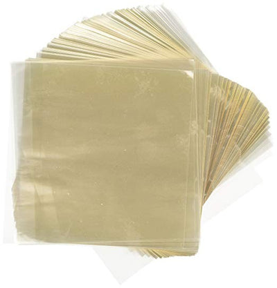 Clear Cellophane Candy Wrappers - 5x5, 1000 Count