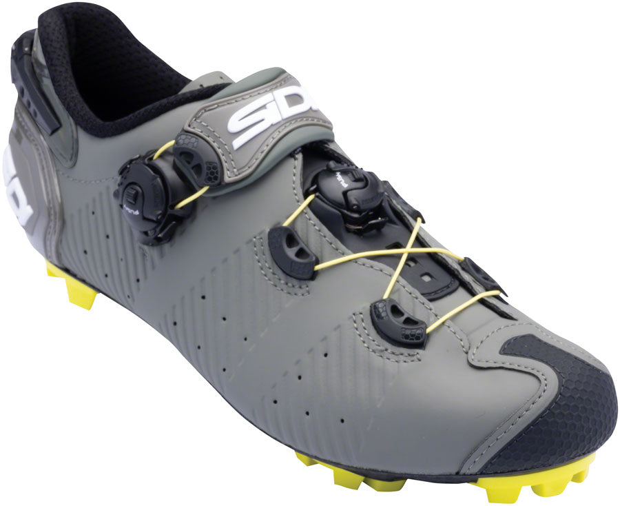 SIDI Drako 2S SRS Mountain Clipless Shoes - Men's Military Yellow 41