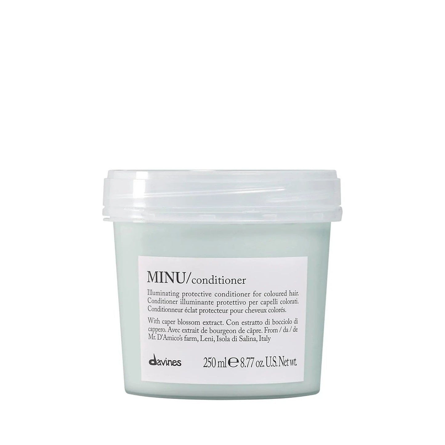 Acondicionador Protector Iluminador Davines MINU 8.73oz