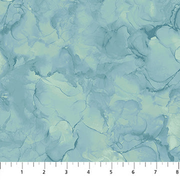Mirage Sea Glass Cotton Fabric - 43"/44" Per Yard