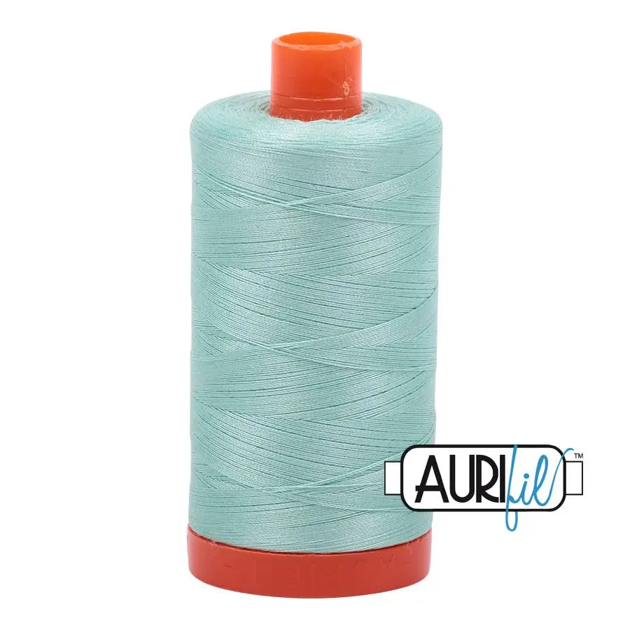 Mint Aurifil Cotton 50wt Large Spool - 2830