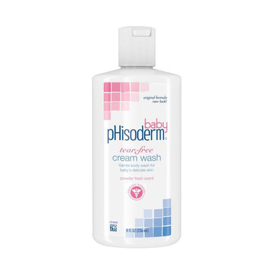 Phisoderm Baby Tear-Free Cream Wash - 8 Fl Oz
