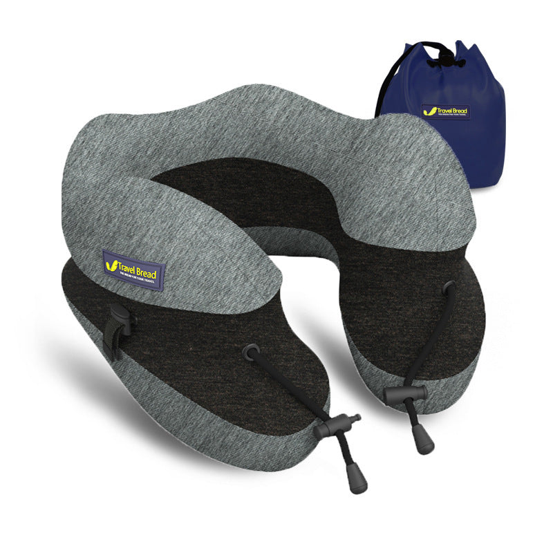 Adjustable U-Shaped Travel Neck Pillow
