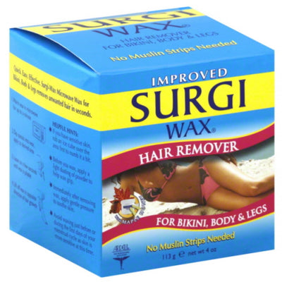 Surgiwax Body Hard Wax - 4 Oz Premium Hair Removal