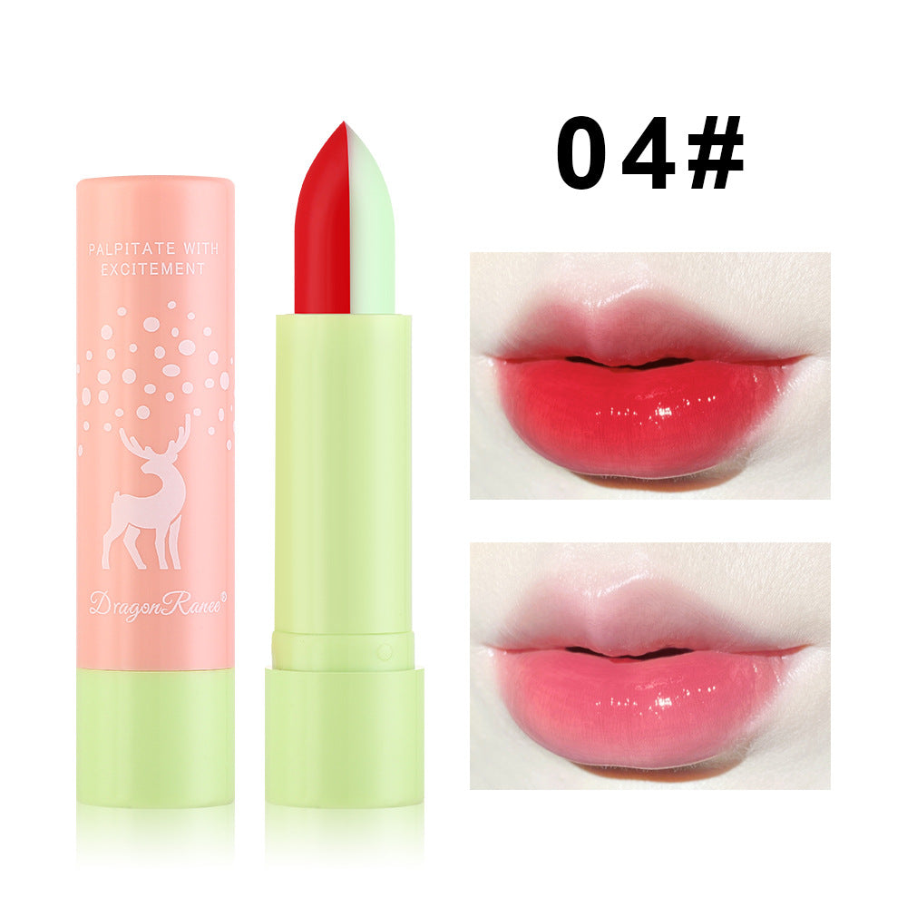 Macaron Color Changing Lipstick - Lasting Moisture & Warm Hues