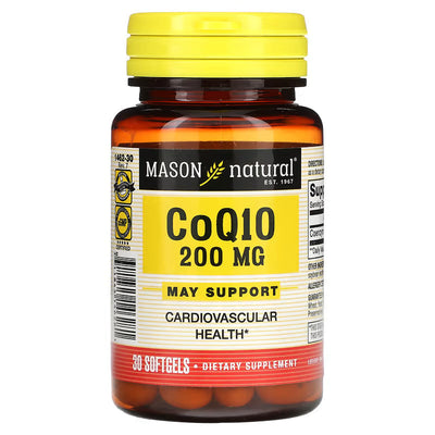 Coenzyme Q10 GC 200mg Softgels - 30 Count