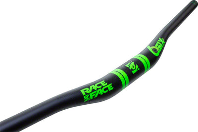 RaceFace SIXC Carbon Riser Handlebar - 35 x 820mm, 20mm Rise, Green