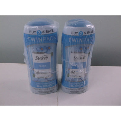 Suave Antiperspirant Deodorant for Women - 48hr Fresh Protection Twin Pack
