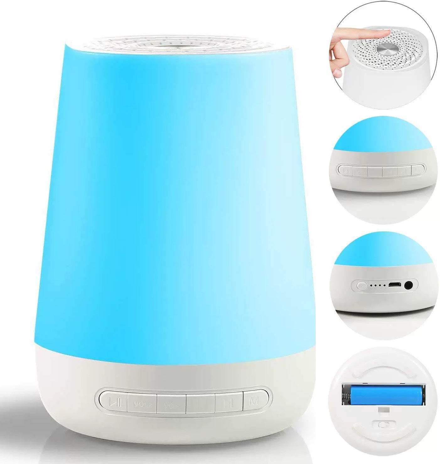Popular Sleep Aid Children's Touch Night Light Sleep Aid Home White Noise Graffiti Intelligent Sleep Aid - Korvel