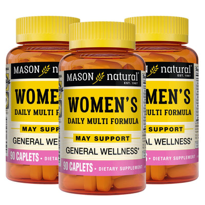 Caplets de formule quotidienne Mason pour femmes - 90 unités