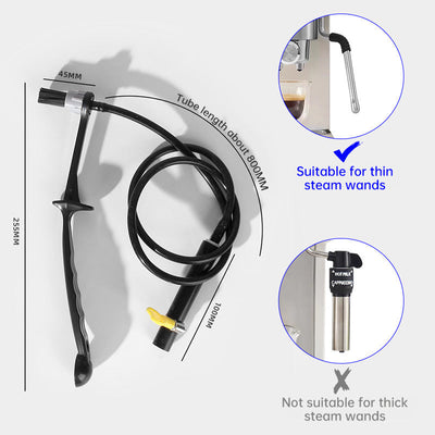 Premium Long-Handle Cleaning Brush for Coffee Machines