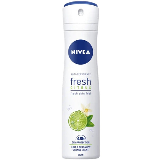 Desodorante en Spray Antitranspirante Nivea Fresh Citrus para Mujeres 150 ml