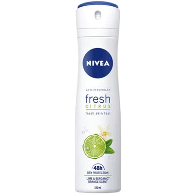 Nivea Fresh Citrus Antiperspirant Deodorant Spray for Women 150 ml