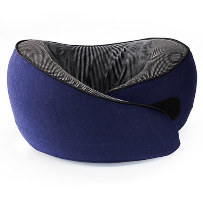 U-shaped memory cotton neck pillow with slow rebound for car travel neck protection - Korvel
