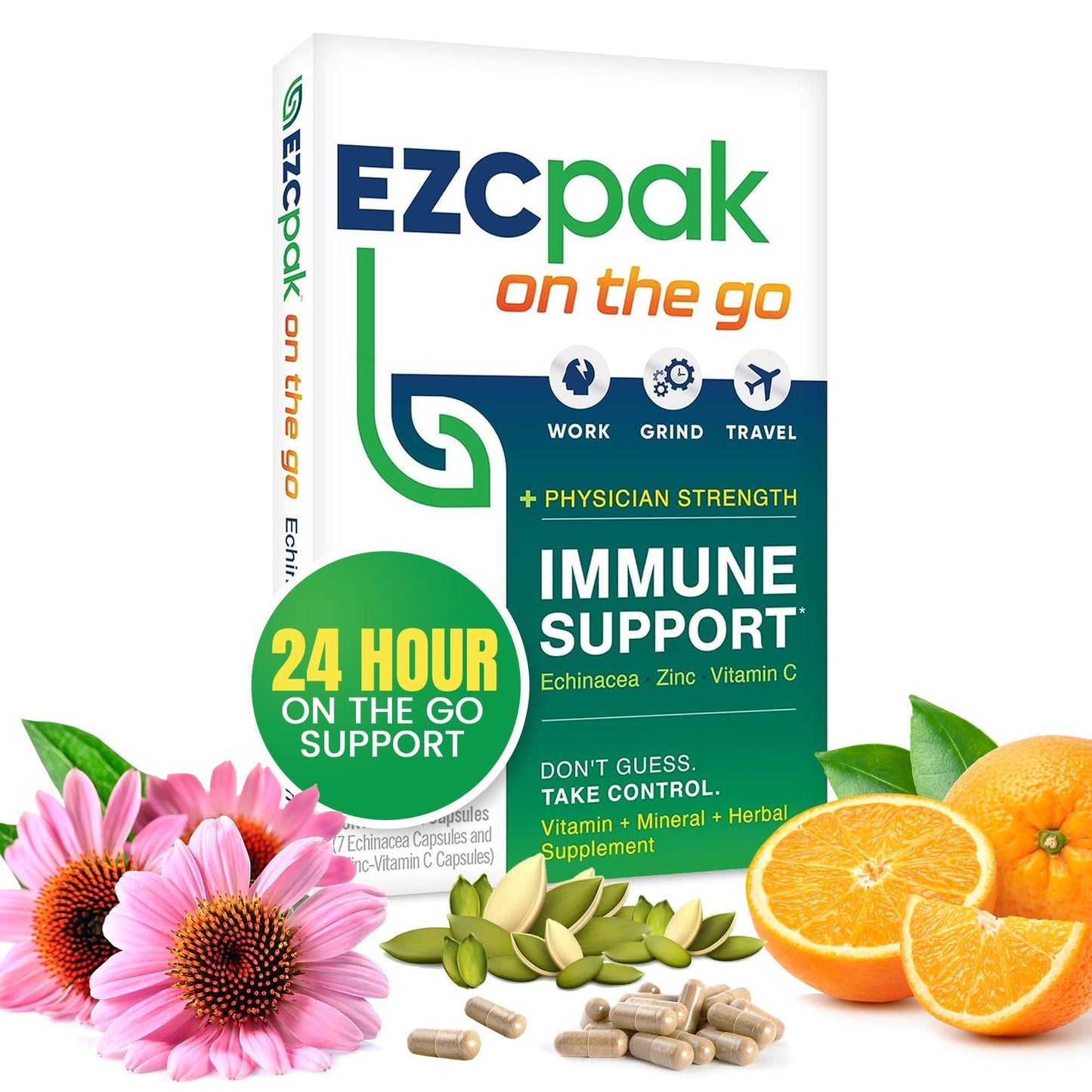EZC Pak Active Immune Support - 10 Capsules