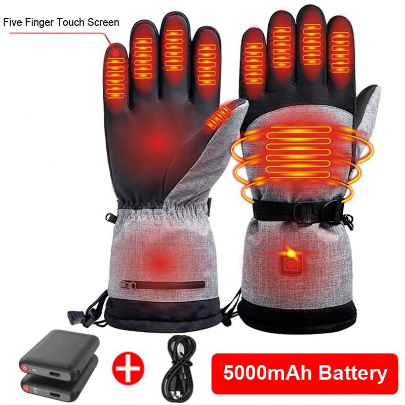 Gants de chauffage intelligents premium pour activités de plein air