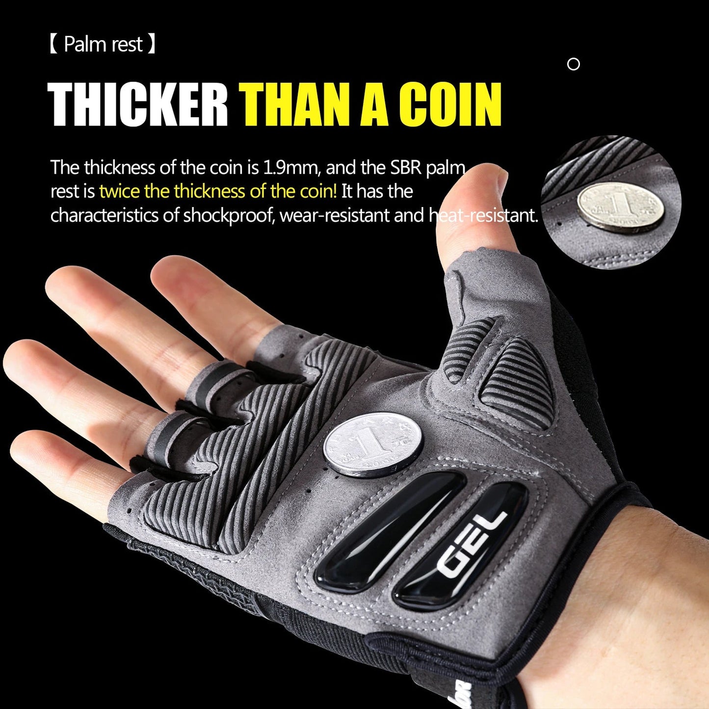 Guantes de Ciclismo de Dedos Cortos Premium para Hombres y Mujeres