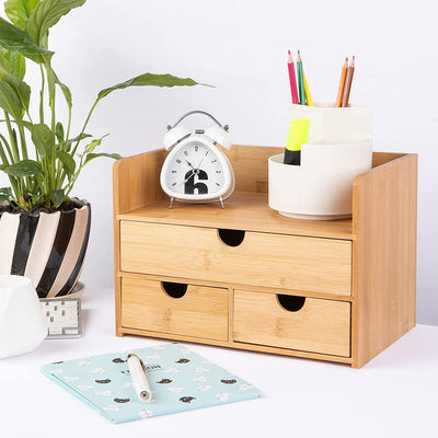 Stylish Multi-Layer Desktop Storage Organizer