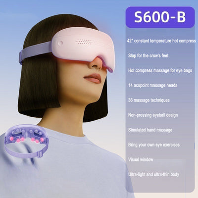Premium Electric Eye Massager with Steam and Hot Compress
