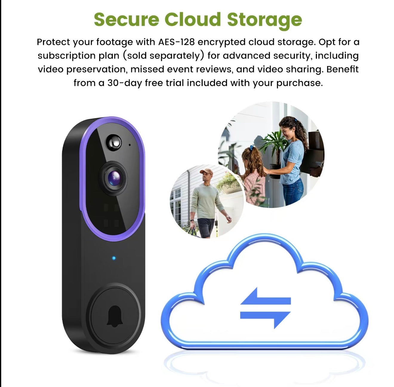 DoorGuard Cam - Smart Video Doorbell