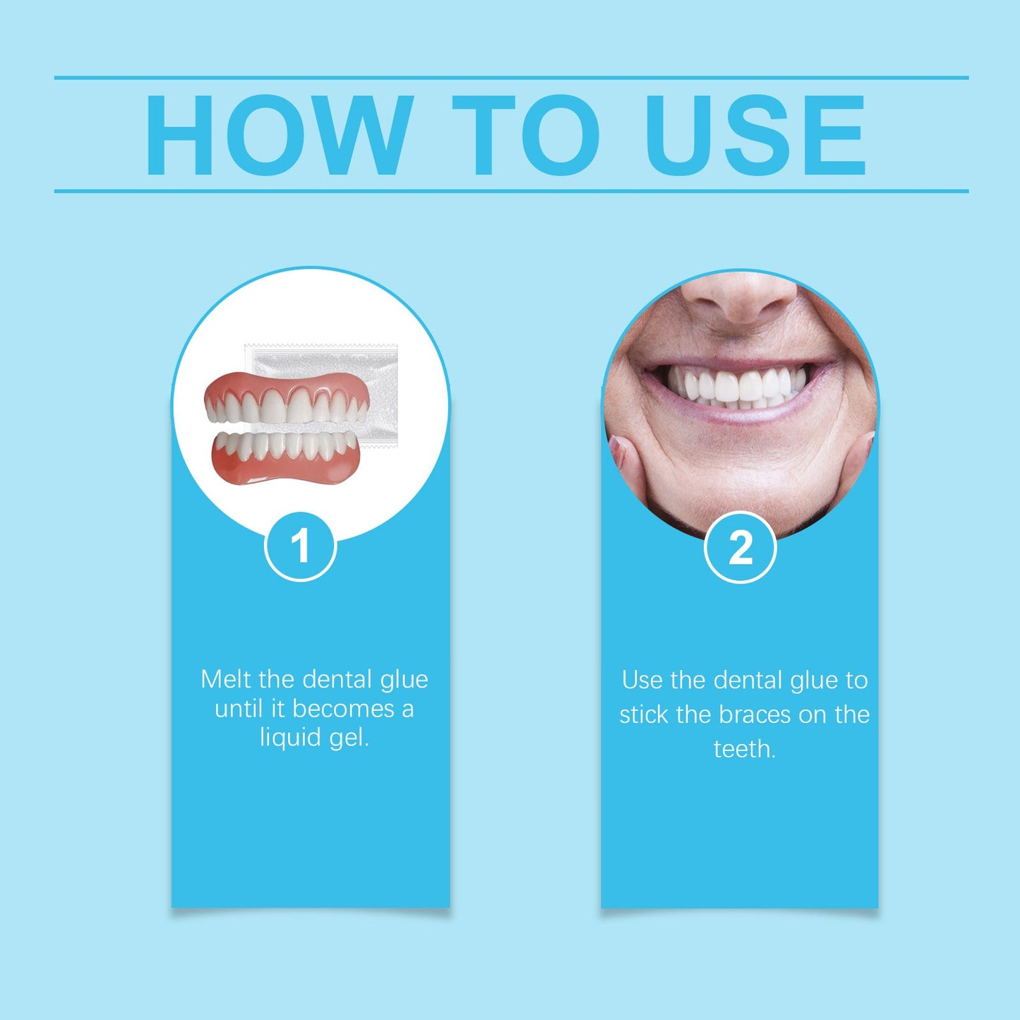 Cosmetic Denture Set for Enhanced Smile and Comfort