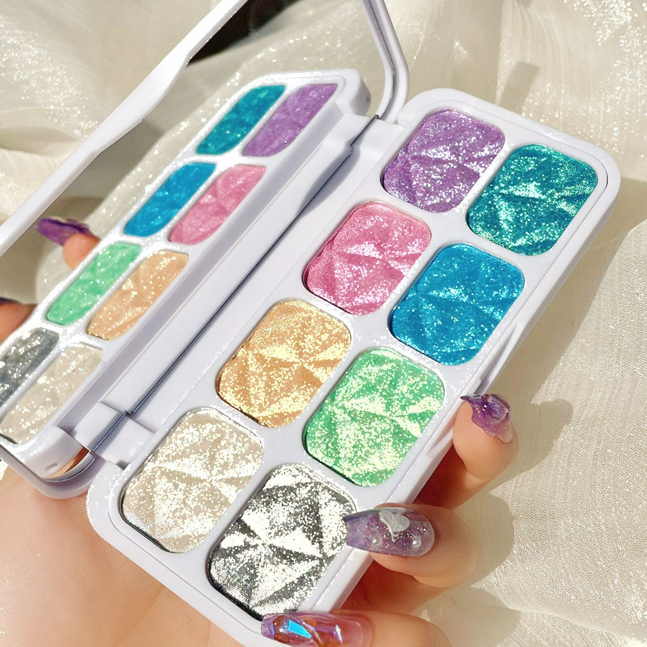 Paleta de Sombra de Ojos Macaron Chameleon de 8 Colores