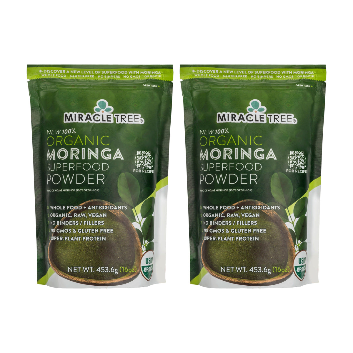 Bolsa de Moringa 100% Orgánica