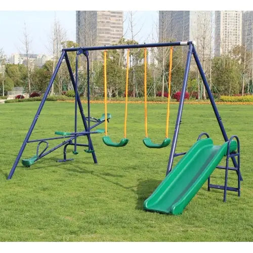 Columpio de Metal Premium para Diversión al Aire Libre
