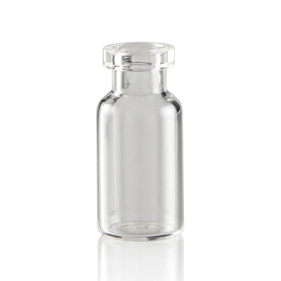 Viales de suero de vidrio borosilicato claros de 2 mL de MEDISCA - Caja de 608