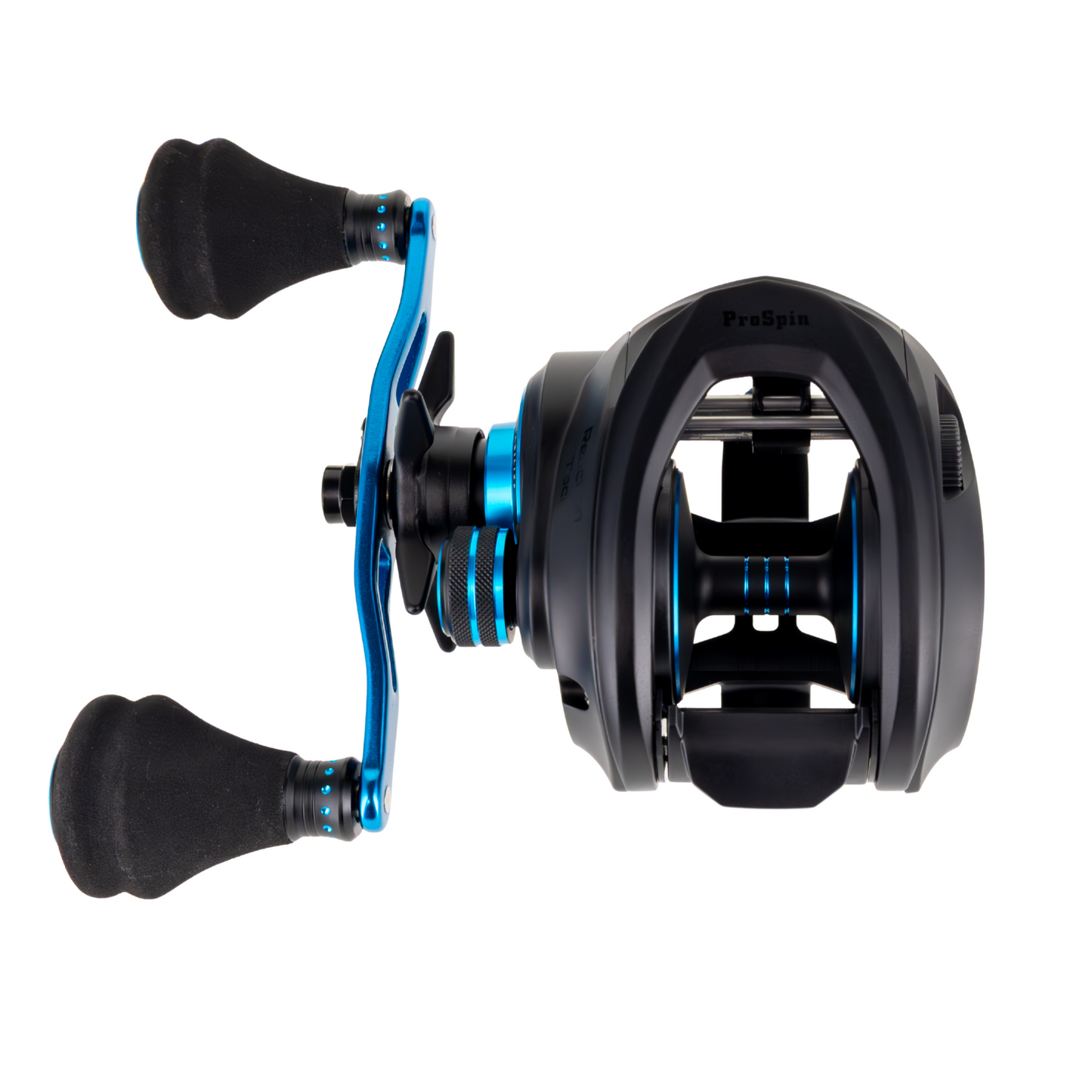 Carrete de pesca Baitcasting ProSpin de Reaction Tackle - Relación de transmisión 6.8:1 - Ligero y duradero