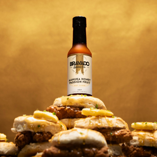 Passion Fruit & Mānuka Honey Hot Sauce – Sweet Heat with Ghost Pepper