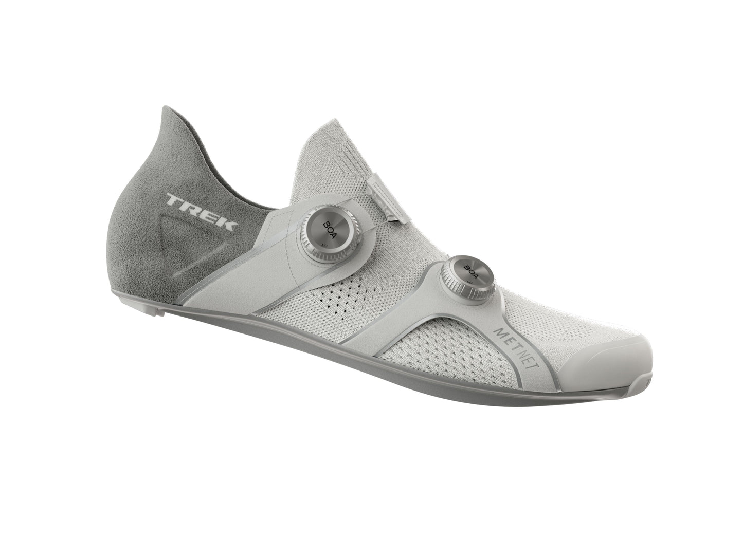 Zapato de Ciclismo Trek RSL Knit 48 Blanco/Plata
