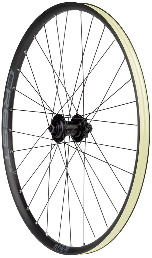 Roues avant Stan's Crest S2 - 26" QR x 100mm 6-Bolt Noir 32H