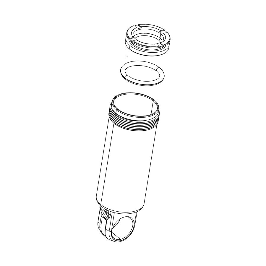 Corps de Damper RockShox Monarch RT3 - Composant de Cyclisme de Précision