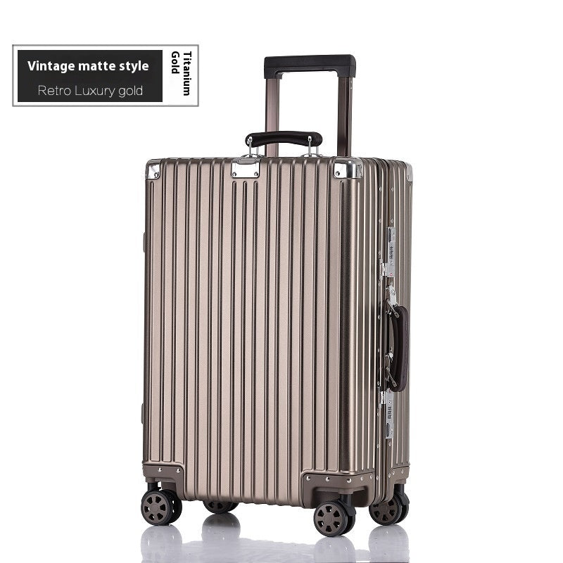 Password Aluminum Frame 20-Inch Carry-On Luggage