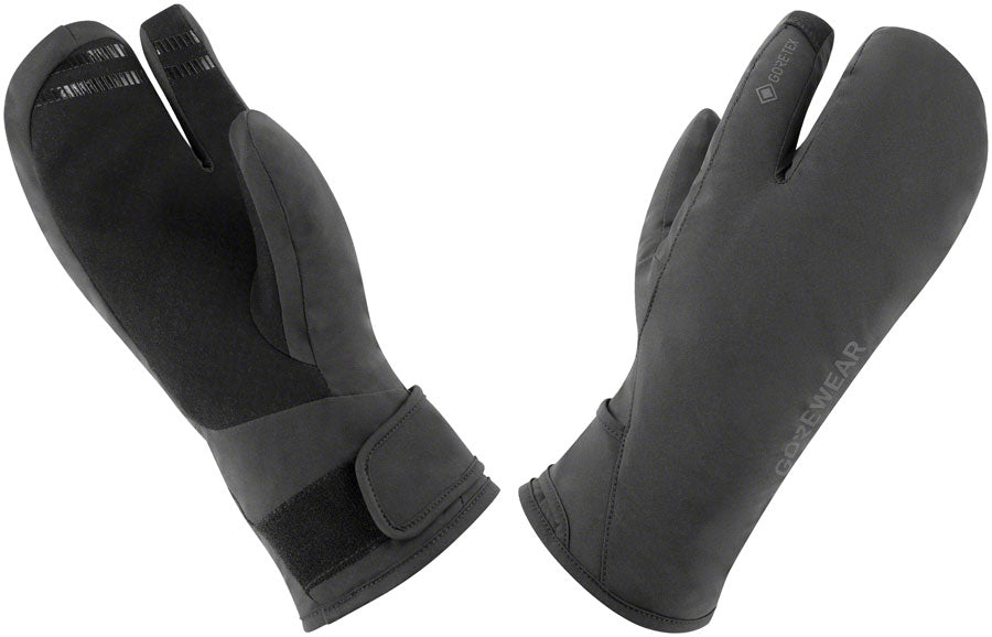 Guantes Insulados Trigger Gore-Tex de Gorewear - Negro Hombre Pequeño