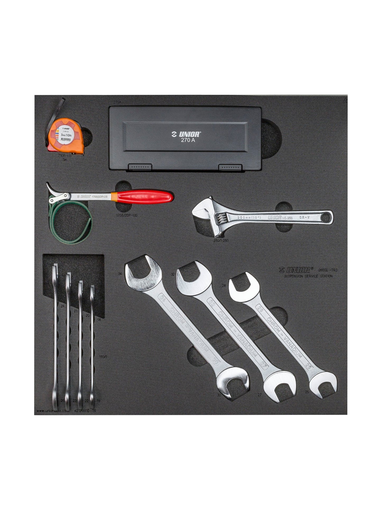 Unior Suspension Overhaul Drawer 2 v2 Black Tool Set