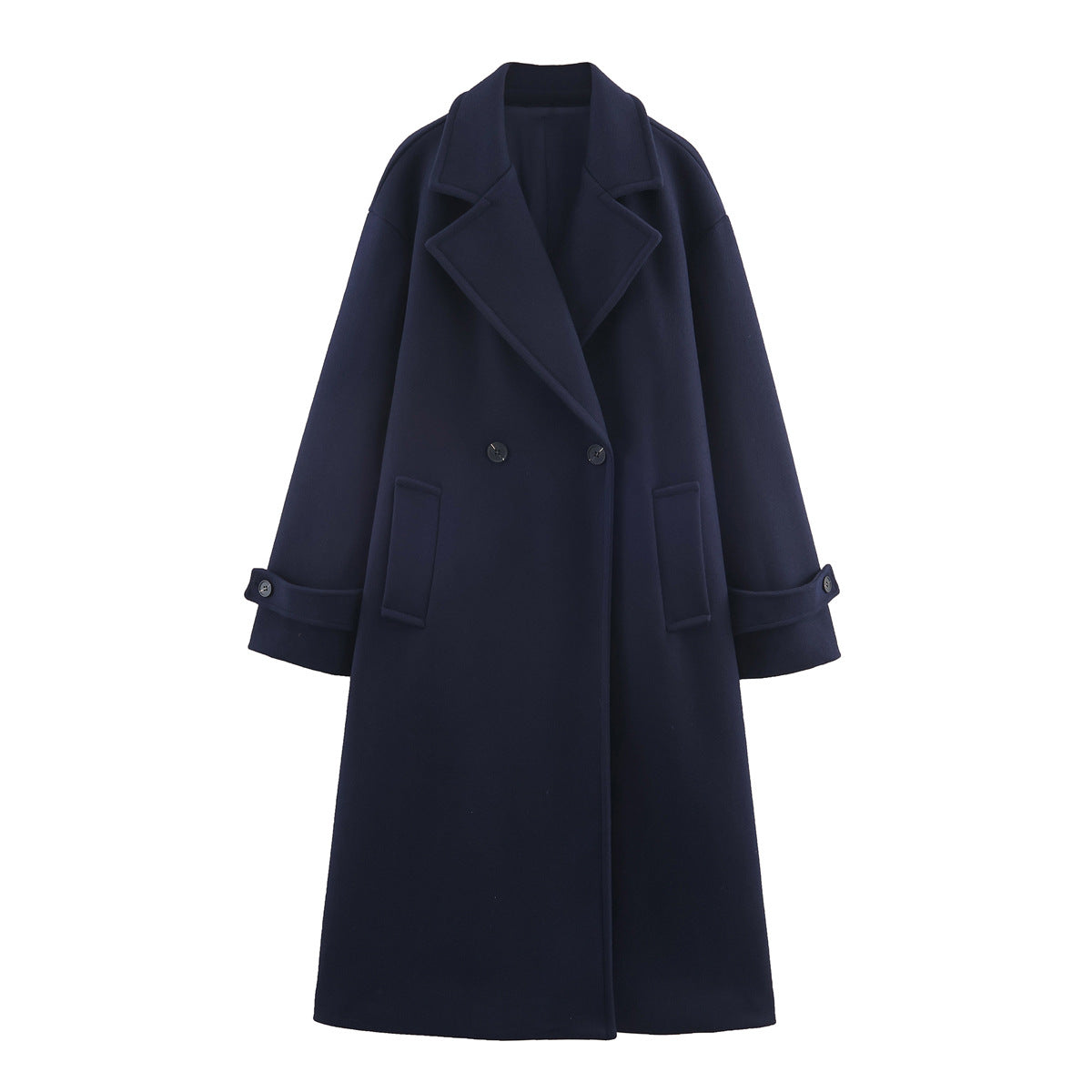 Manteau long élégant minimaliste pour femmes