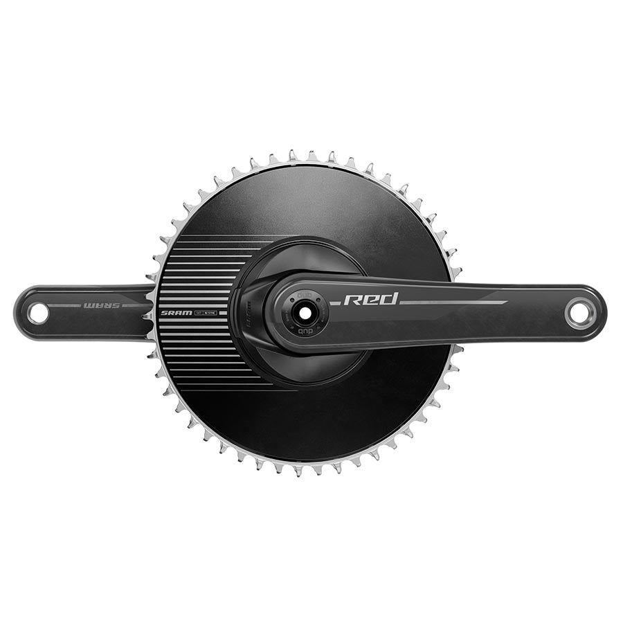 SRAM Red DUB 1x Aero E1 Crankset - 12 Vitesses, 172.5mm, Noir
