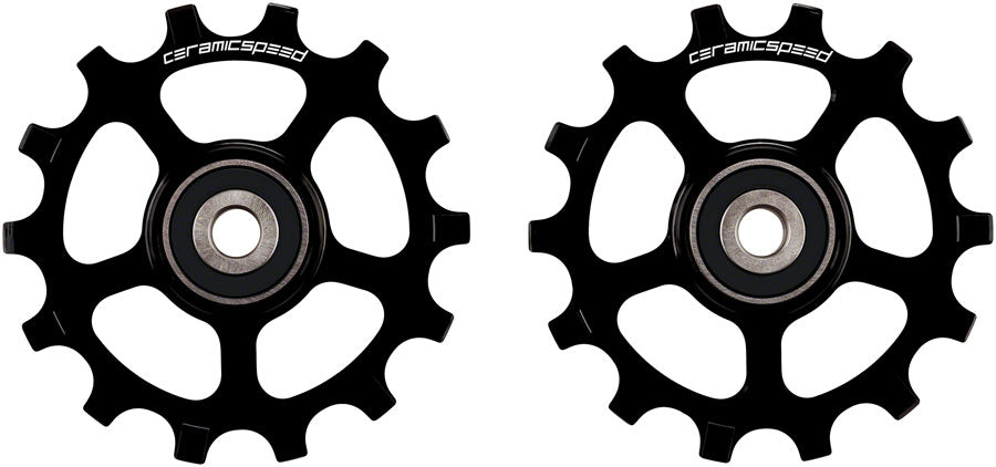 Roues de poulie CeramicSpeed pour Shimano XT/XTR 12 vitesses - 14 dents