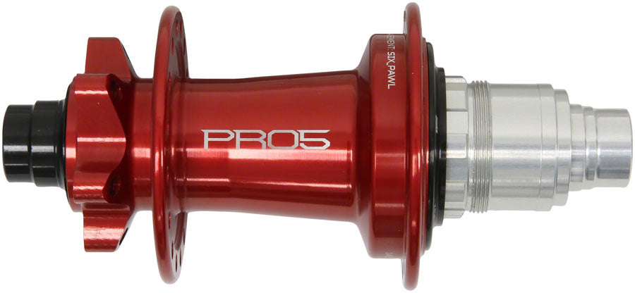 Buje Trasero Hope Pro 5 - 12 x 148mm 6-Bolt XD Rojo 28H