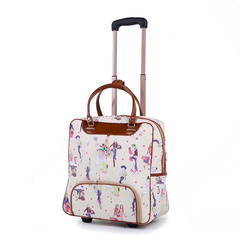 Stylish PU Trolley Case for Effortless Travel