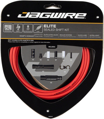 Jagwire Elite Sealed Shift Cable Kit - Red