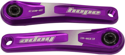 Juego de Brazo de Crank Hope Ebike - 155mm ISIS Offset Especializado Púrpura