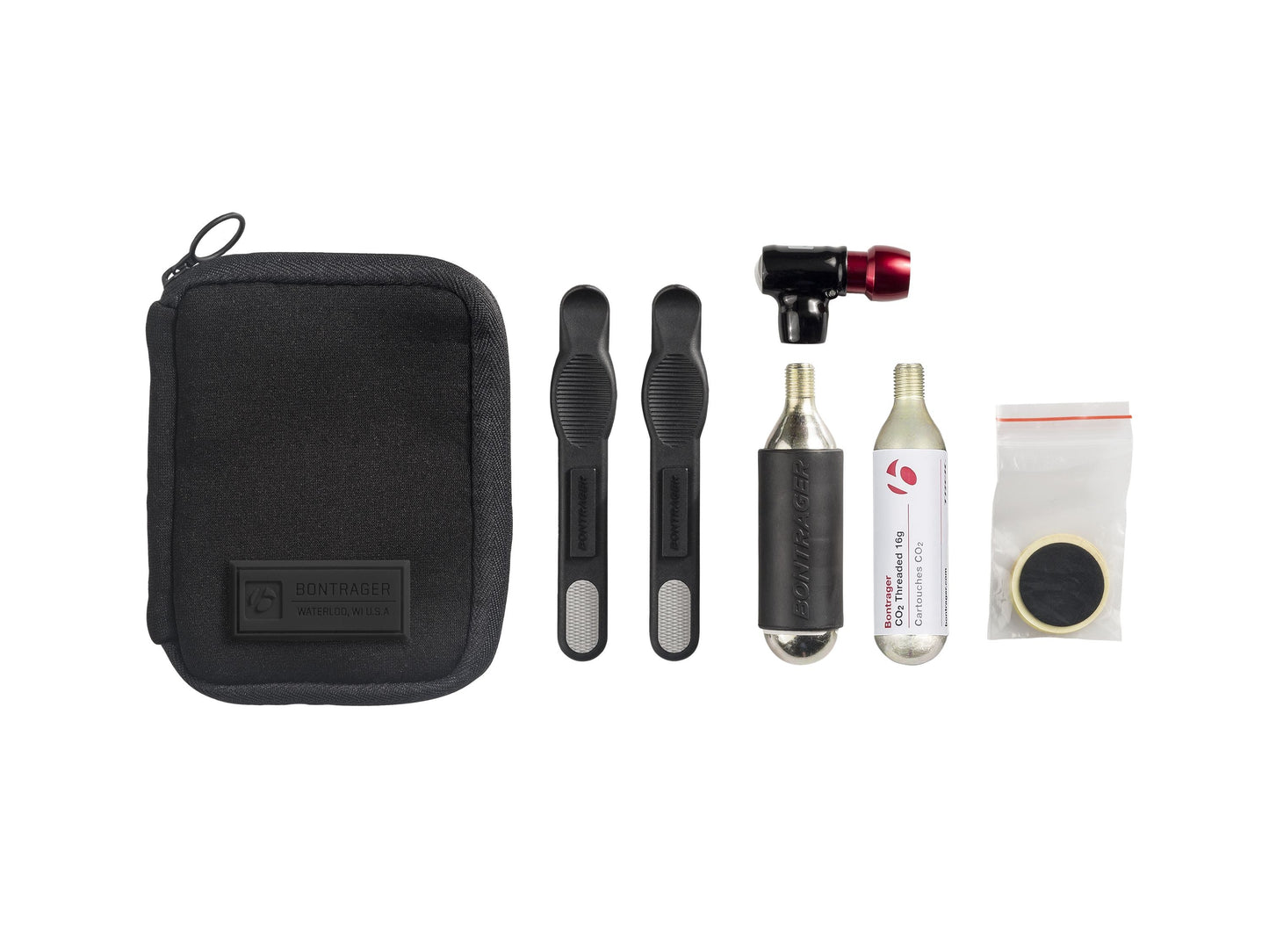 Bontrager Pro Flat Pack - Kit de réparation de pneus essentiel