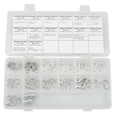 Wheels Manufacturing Small Chainring Spacer Kit - 120 Pieces